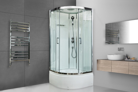 Фото душевая кабина royal bath fato rb 85x85 см rb85ck-t-ch fato
