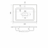 Фото раковина мебельная taliente modul 65 см 4627173210423