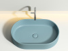 Фото раковина накладная ceramicanova element 60.8 см, цвет: зеленый cn6048mlg
