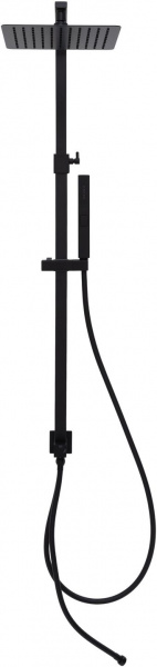 Фото душевая стойка allen brau infinity 5.21031-31 черный матовый