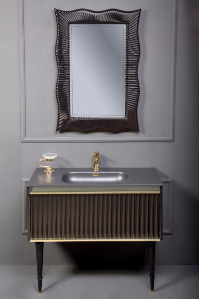 Фото тумба под раковину armadi art vallessi avantgarde canale 80 см 843-080-bg