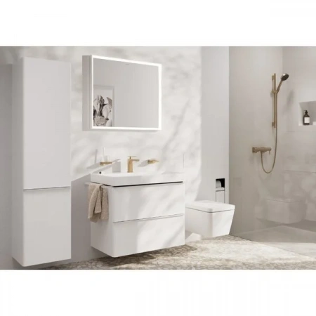 Фото смеситель для раковины hansgrohe tecturis e 73010140