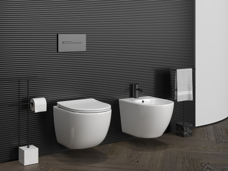 Фото биде подвесное ceramicanova forma 48 см cn3010