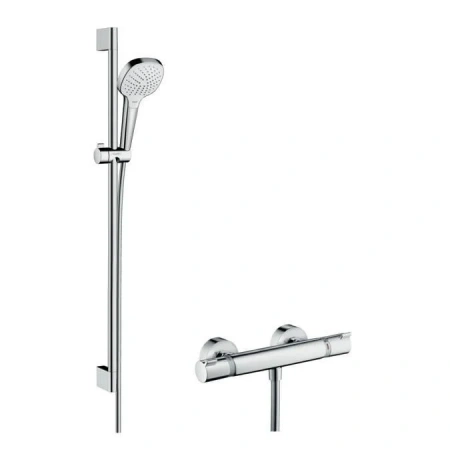 Фото душевая стойка hansgrohe croma select e 27082400