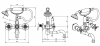 Фото смеситель для ванны boheme сamelia 273-camelia