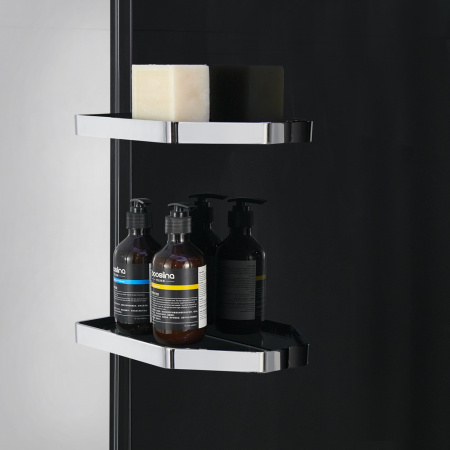 Фото душевая кабина orans sr-89102rs black 150x100 см