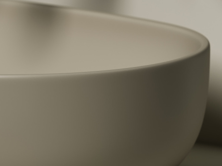 Фото раковина накладная ceramicanova element 60 см, цвет: капучино cn6047mc