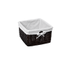 Корзина для белья WasserKraft Alme WB-150-S