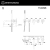 Фото встраиваемый смеситель для душа whitecross y y1240nib, цвет: никель брашированный