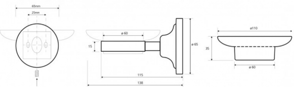 Фото мыльница bemeta retro 144208028