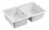 Фото кухонная мойка paulmark zwilling 81 см pm238150-wh