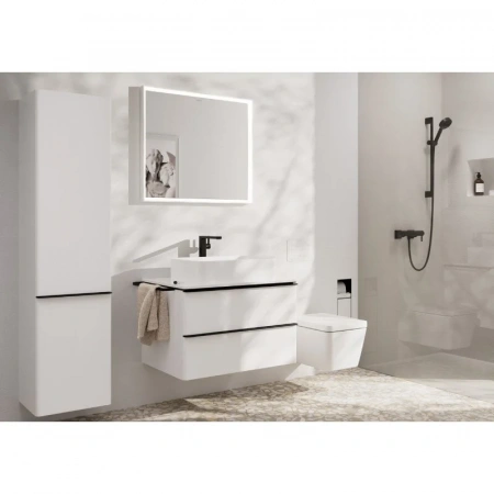 Фото смеситель для раковины hansgrohe tecturis e 73072670