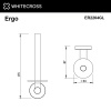 Фото держатель для туалетной бумаги whitecross ergo er2264gl, цвет: золото