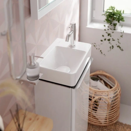 Фото смеситель для раковины hansgrohe tecturis s 73302000