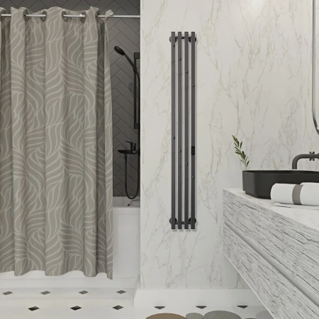 Фото электрический полотенцесушитель indigo style 4 pro 150/18 lspre150-18gfmrt