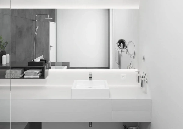 Фото смеситель для раковины hansgrohe vernis shape 71562000