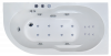 Акриловая ванна Royal Bath Azur De Luxe RB614203DL-R 170x80 см