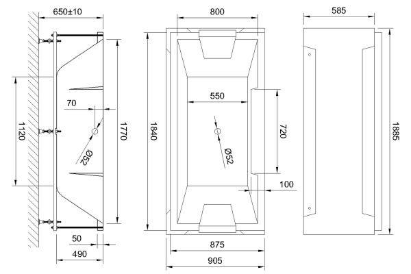 Фото акриловая ванна royal bath triumph rb665102sb 188.5x87 см