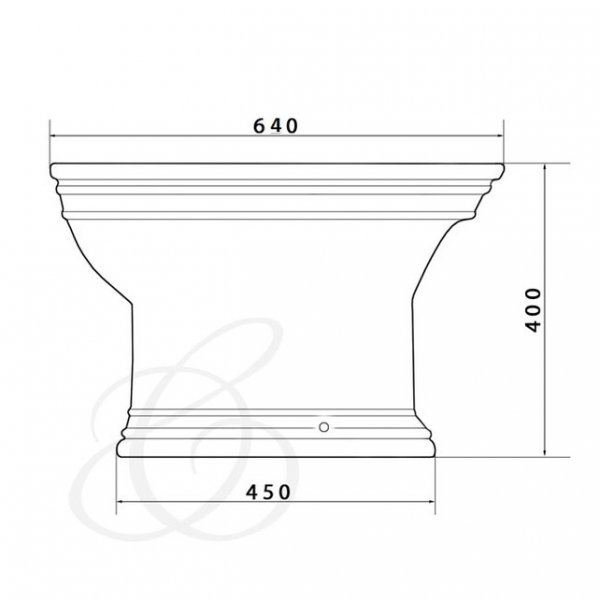 Фото биде напольное caprigo armonia 5814