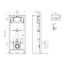 Фото инсталляция для унитазов am.pm pro i012704.8038