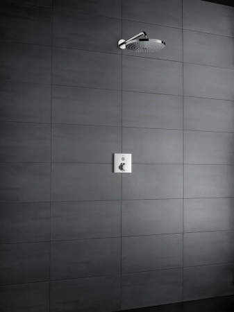 Фото верхний душ с держателем hansgrohe raindance select s 240 2jet 26466000