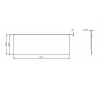 Фото фронтальная панель  для ванны am.pm x-joy 160х70 см