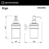 Фото дозаторы для жидкого мыла whitecross ergo er2240bl, цвет: черный