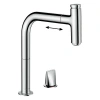 Смеситель для кухонной мойки Hansgrohe Metris Select 73804000_vstvo