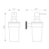 Фото диспенсер с держателем abber pol 316 aa195a9brg