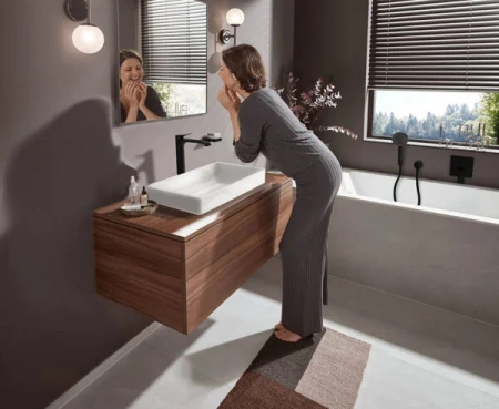 Фото смеситель для ванны hansgrohe vivenis 75415670