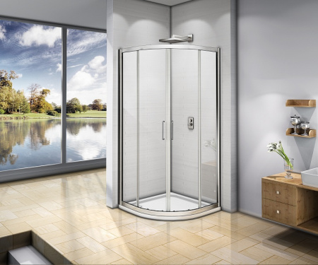 Фото душевое ограждение good door neo r-80-с-ch 80 см не00008
