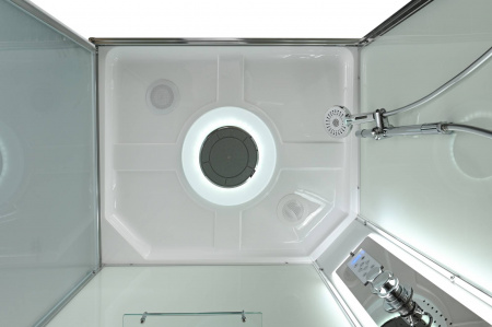 Фото душевая кабина avacan k2810led 100x80 см
