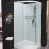 Фото душевая кабина frank f409 white 90x90 см 4090909